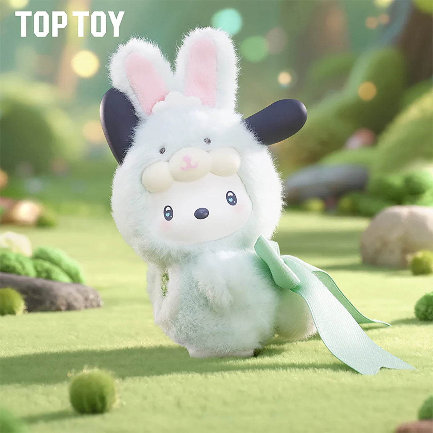 Sanrio Diamond Baby Bunny Plush Keychain - Blind Box