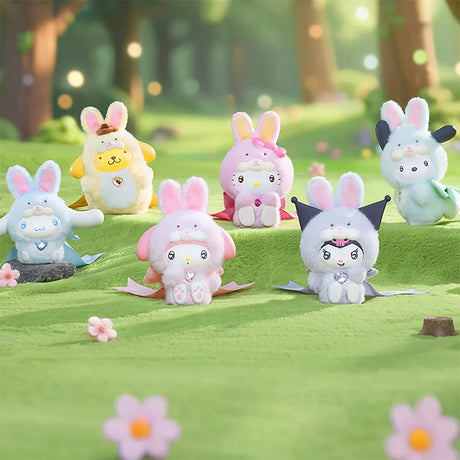 Sanrio Diamond Baby Bunny Plush Keychain - Blind Box