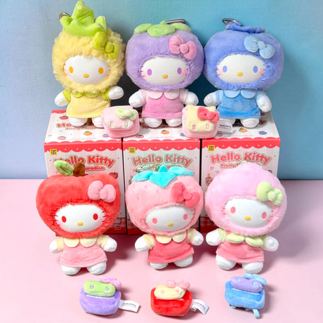 Hello Kitty Fruity Paradise Plush Keychain - Blind Box