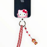 Hello Kitty & Teddy Phone Strap