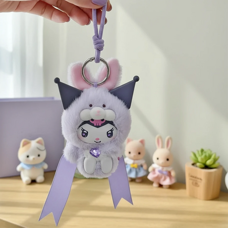 Sanrio Diamond Baby Bunny Plush Keychain - Blind Box