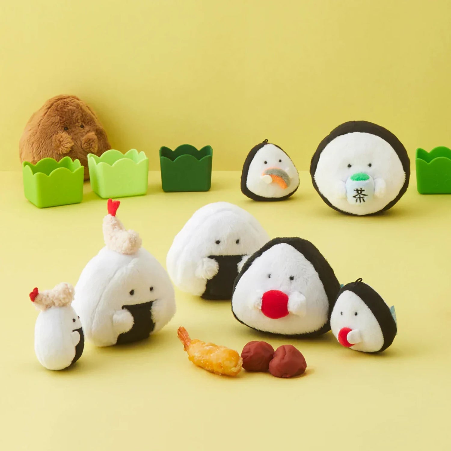 Ippinsha Tempura Rice Ball - 8cm Keychain