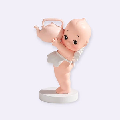 Kettle figure from the Kewpie Holding Things Blind Box Lineup