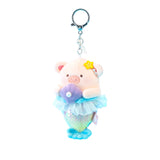 LuLu The Piggy - Mermaid LuLu Plush Keychain