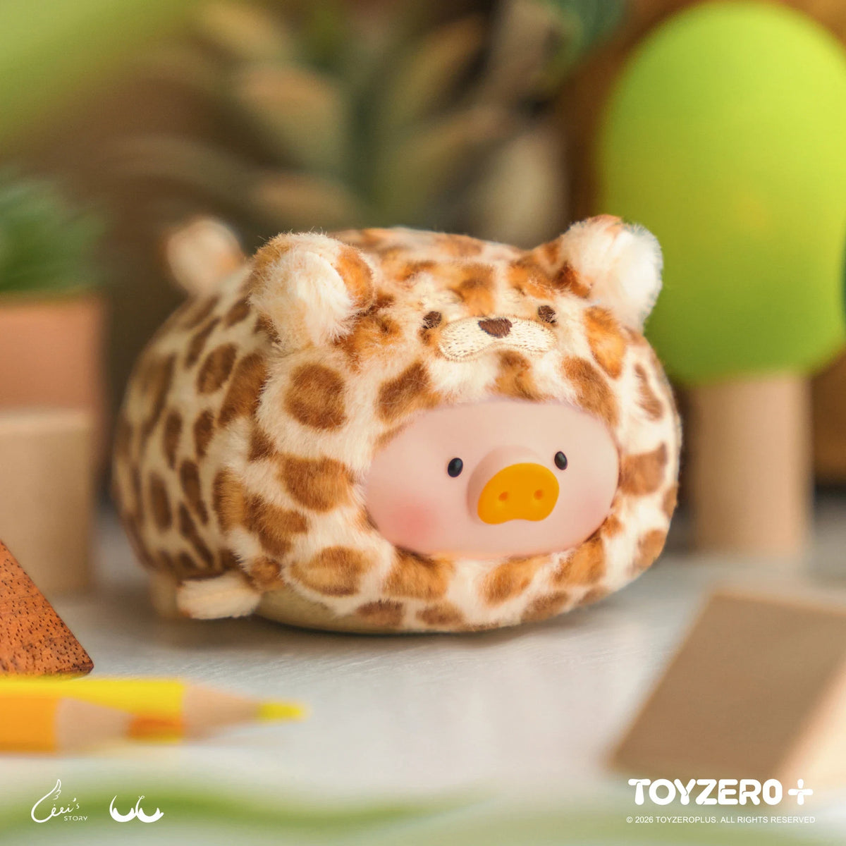 LuLu The Piggy - Animal Party Vol 2 Stick Together Keychain Blind Box