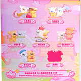 Maltese Blind Box - Cherry Blossoms by Funism showing various cute dog figures with cherry blossom themes on pink background