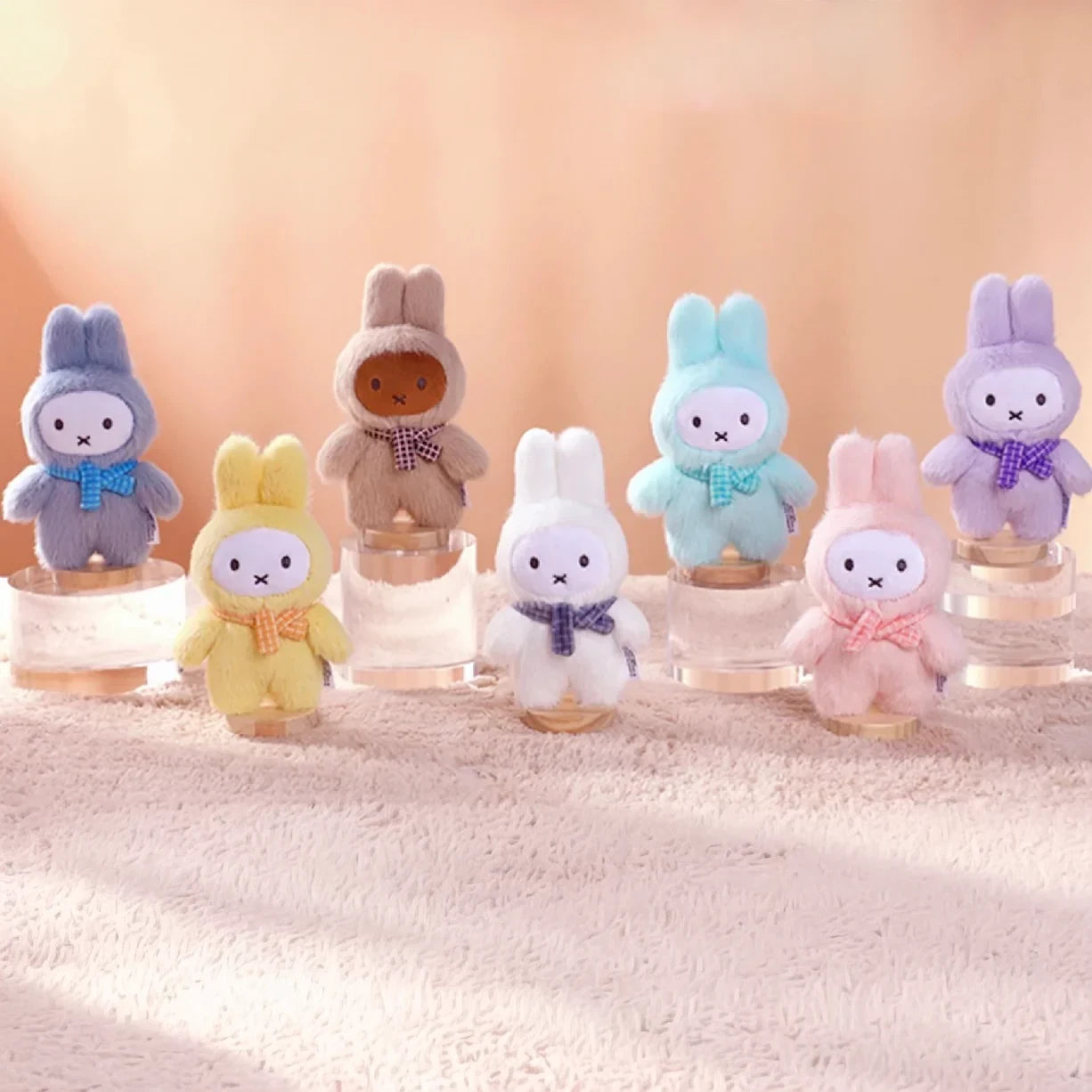 VIPO x Miffy Macaron 2 Plush Keychain - Blind Box