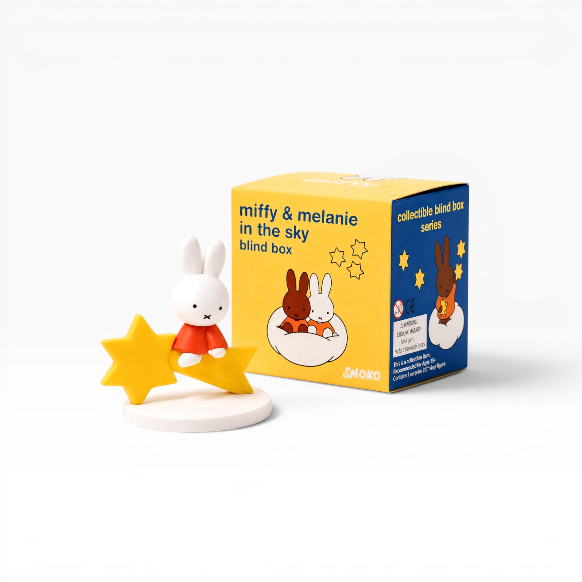 Smoko x Miffy & Melanie in the Sky Blind Box Figure – Blink Box