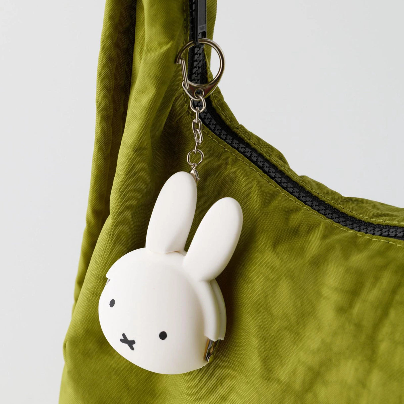 Miffy Keychain Coin Pouch - White