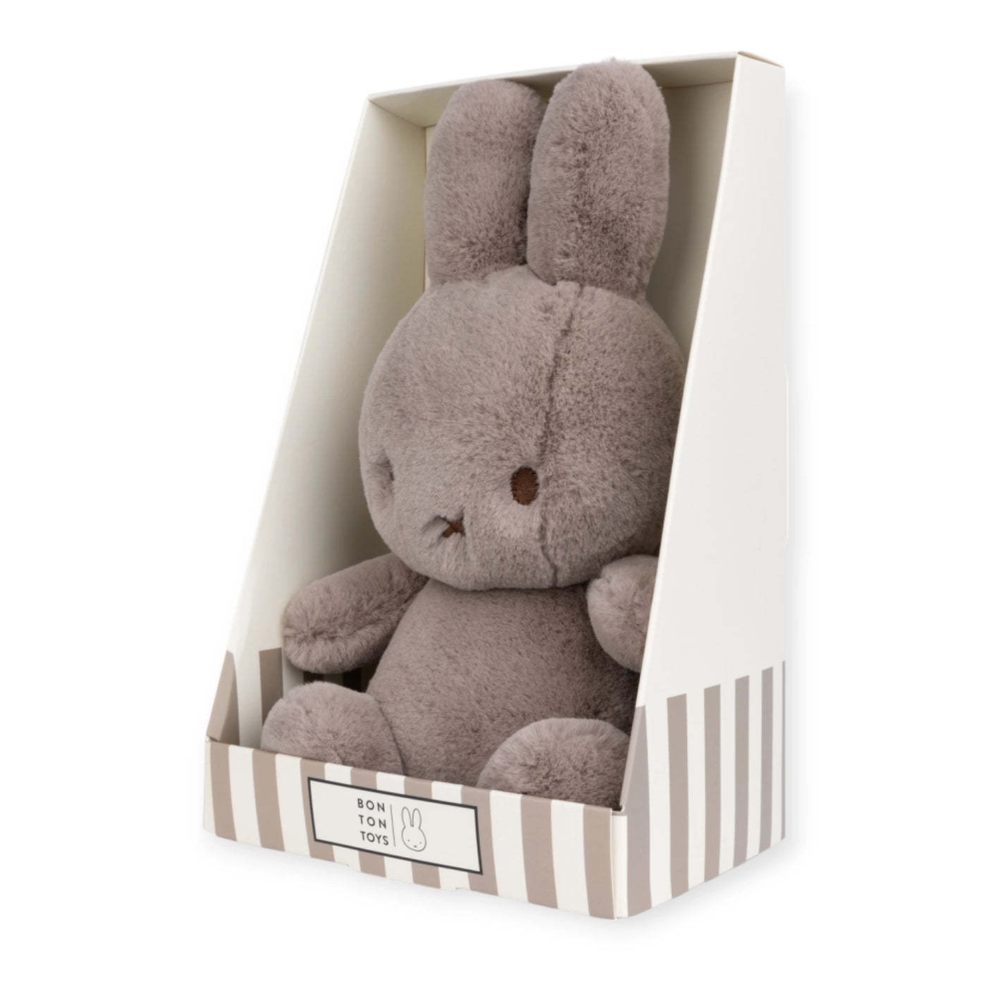 Cozy Miffy Plush & Gift Box Taupe - 23cm