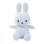 Miffy Bunny Plush Corduroy - Ice Blue 23cm