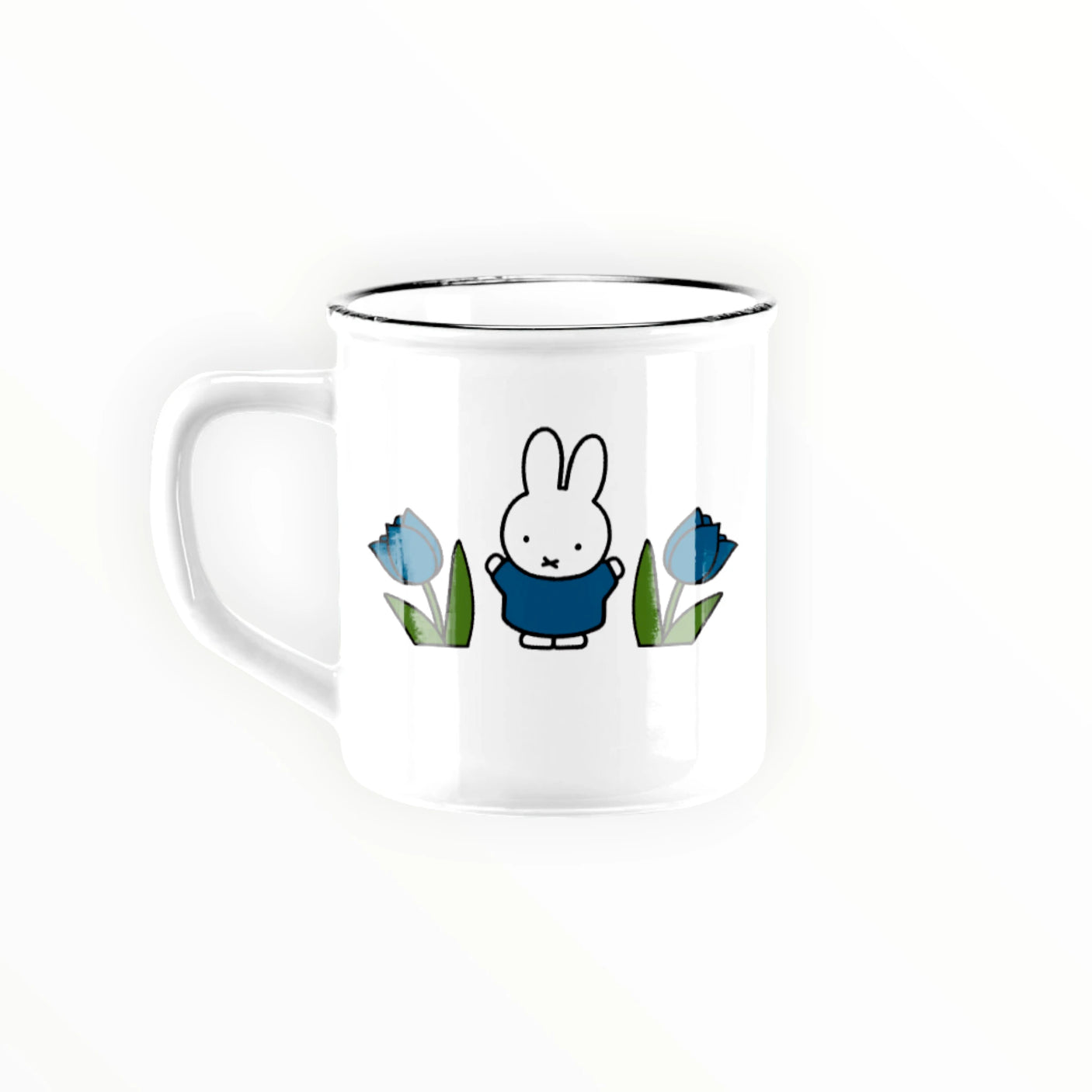 Miffy Ceramic Mug - Blue Tulip