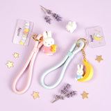 Miffy Pastel Phone Lanyard - Pink Teddy