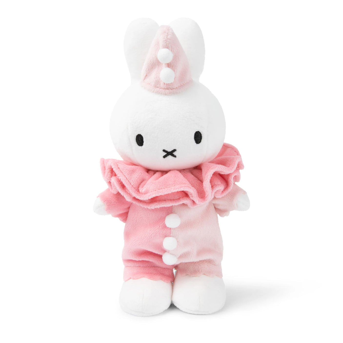 Miffy Bunny Clown Plush - 24cm