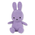 Miffy Bunny Plush Corduroy - Lilac 23cm