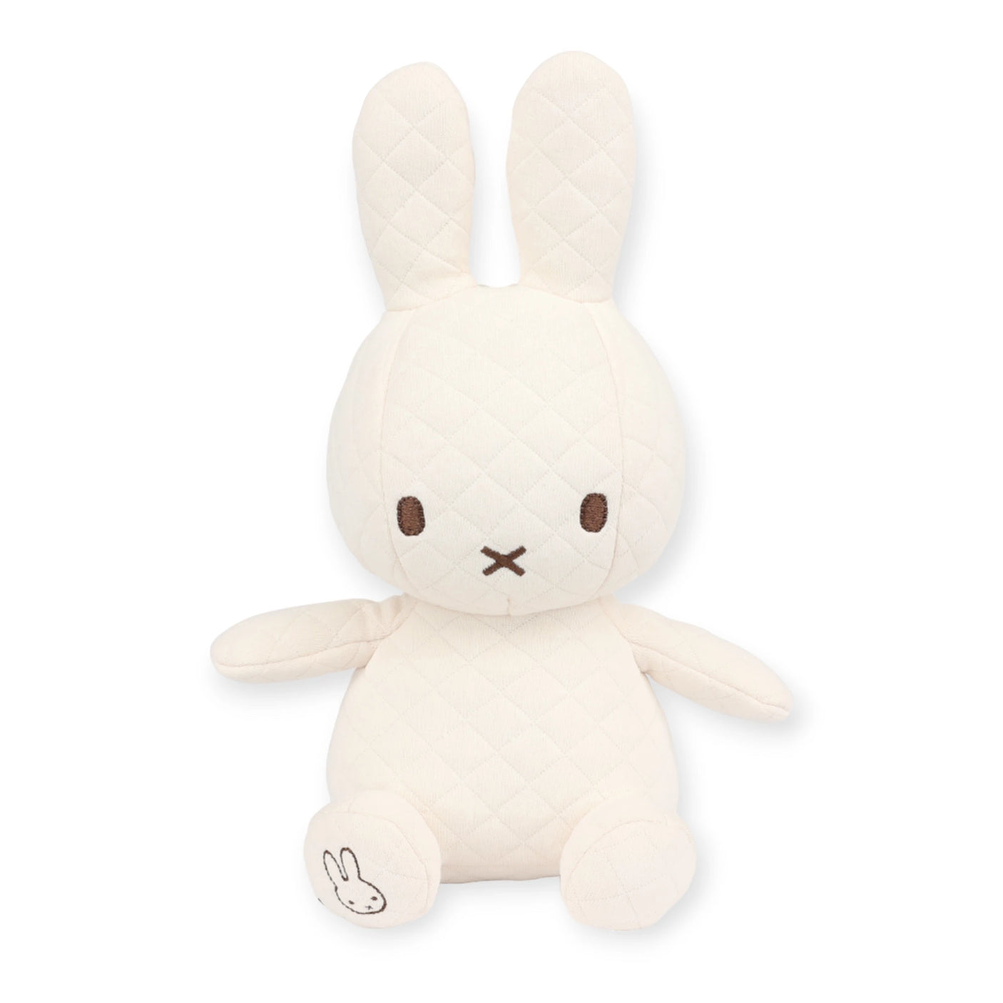 Miffy Quilted Plush Gift Box - Cream 23cm