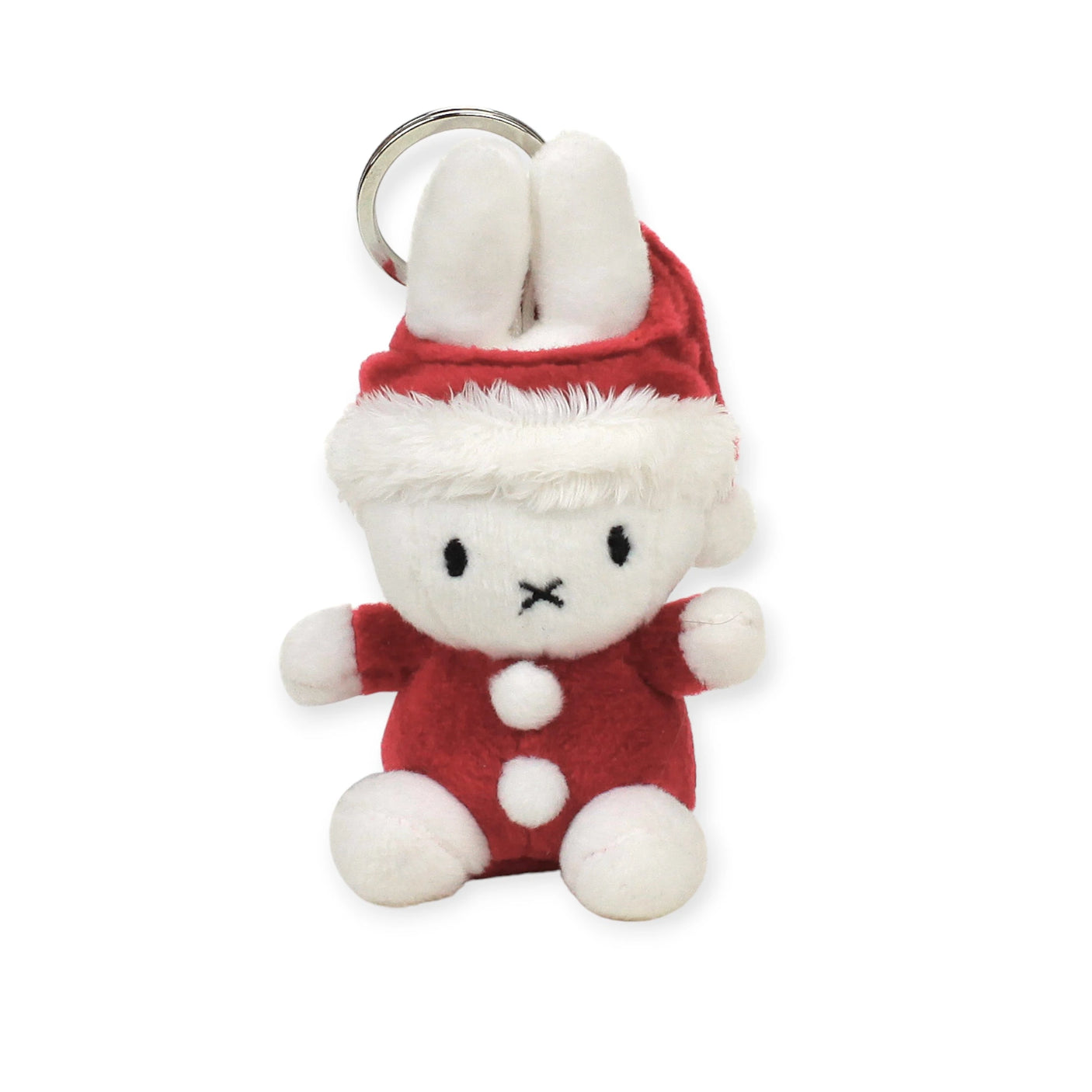 Miffy Keychain Plush - Santa 10cm