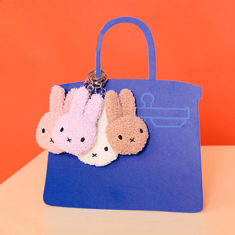 Miffy Keychain Terry Plush - Lavender