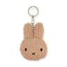 Introducing the Miffy Keychain Tiny Teddy Plush - Terry, a delightful keychain with textured curly fabric and simple embroidered facial features, capturing the minimalist elegance of Miffy.