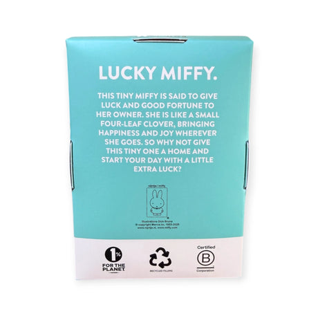 Mini Miffy Lucky Charm Plush - Cream