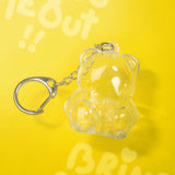 LuLu the Piggy - Mini Teddy Keychain Case