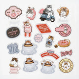 Mofusand Diner Series - Premium Sticker Set