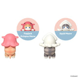 Explore the delightful world of sea-themed Mofusand Hippers with cat figures dressed in adorable animal costumes. Meet one as a pink octopus called "Flapjack Octopus Meow" and another as a charming squid labeled "Squid Meow." Unveil the surprise within each Mofusand Hippers Blind Box.