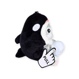 Mofusand Plush Keychain - Vibrating Orca