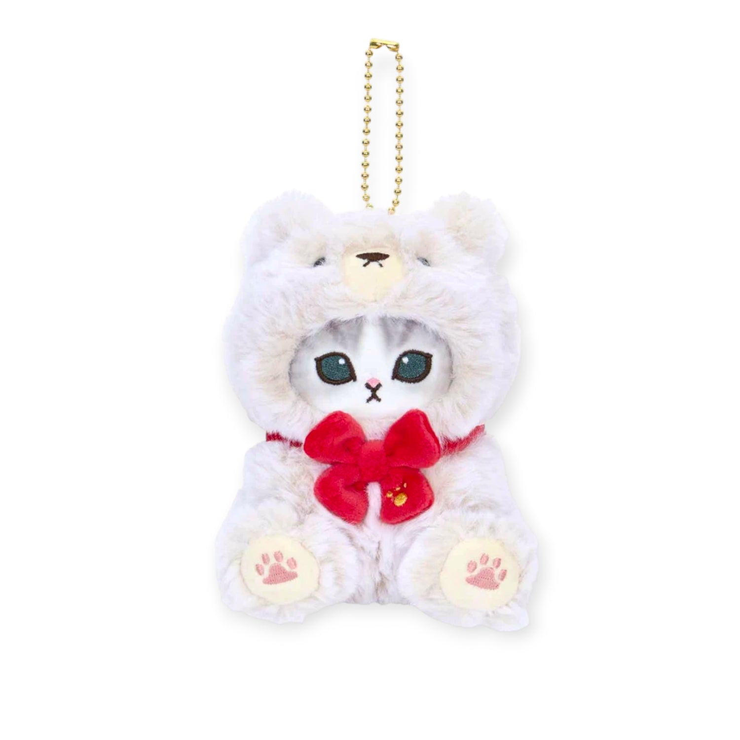 Mofusand Plush Keychain - Teddy Bear