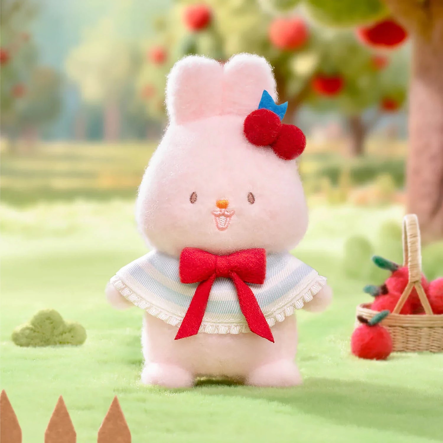 MOMO Bunny Vibrant Plush Keychain Blind Box