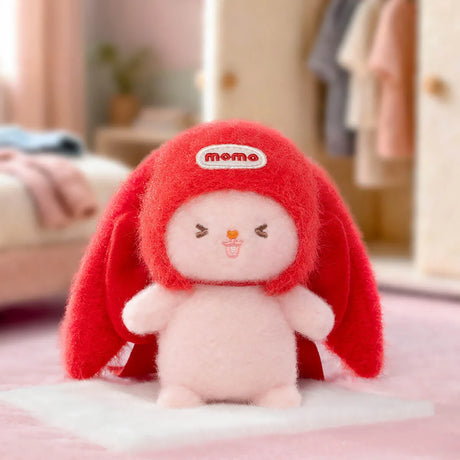 MOMO Bunny Vibrant Plush Keychain Blind Box