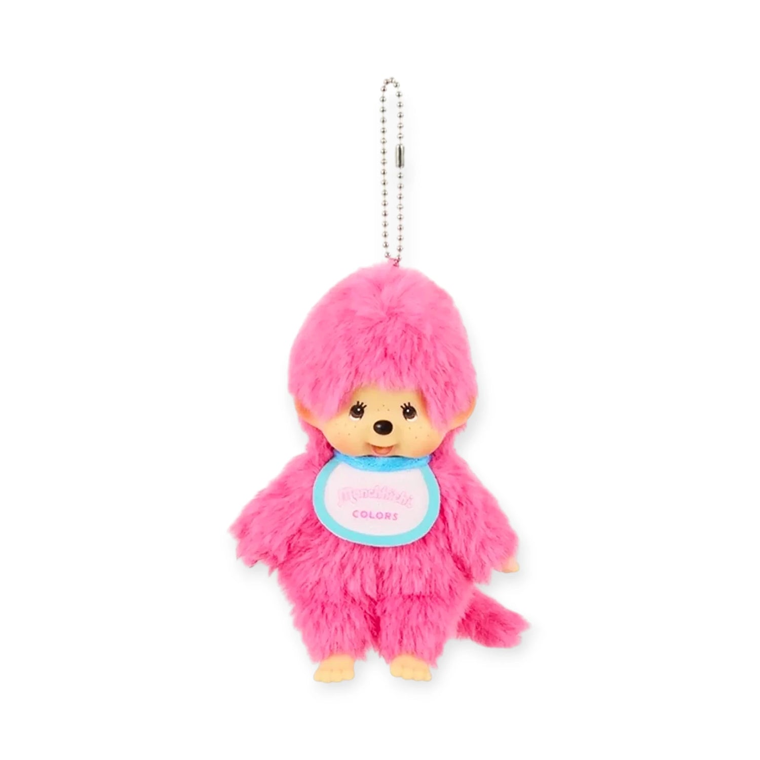 Monchhichi Colours Bag Charm - Berry Pink