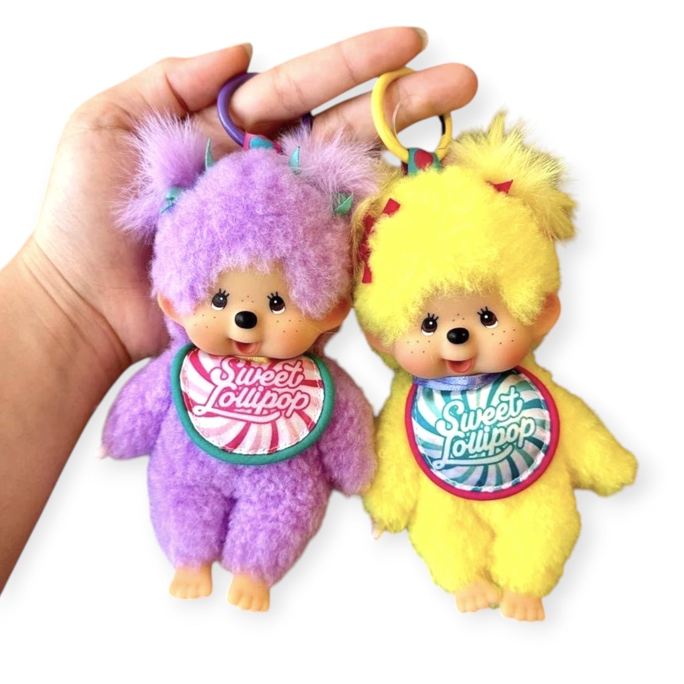 Monchhichi Sweet Lollipop Bag Charm - Purple