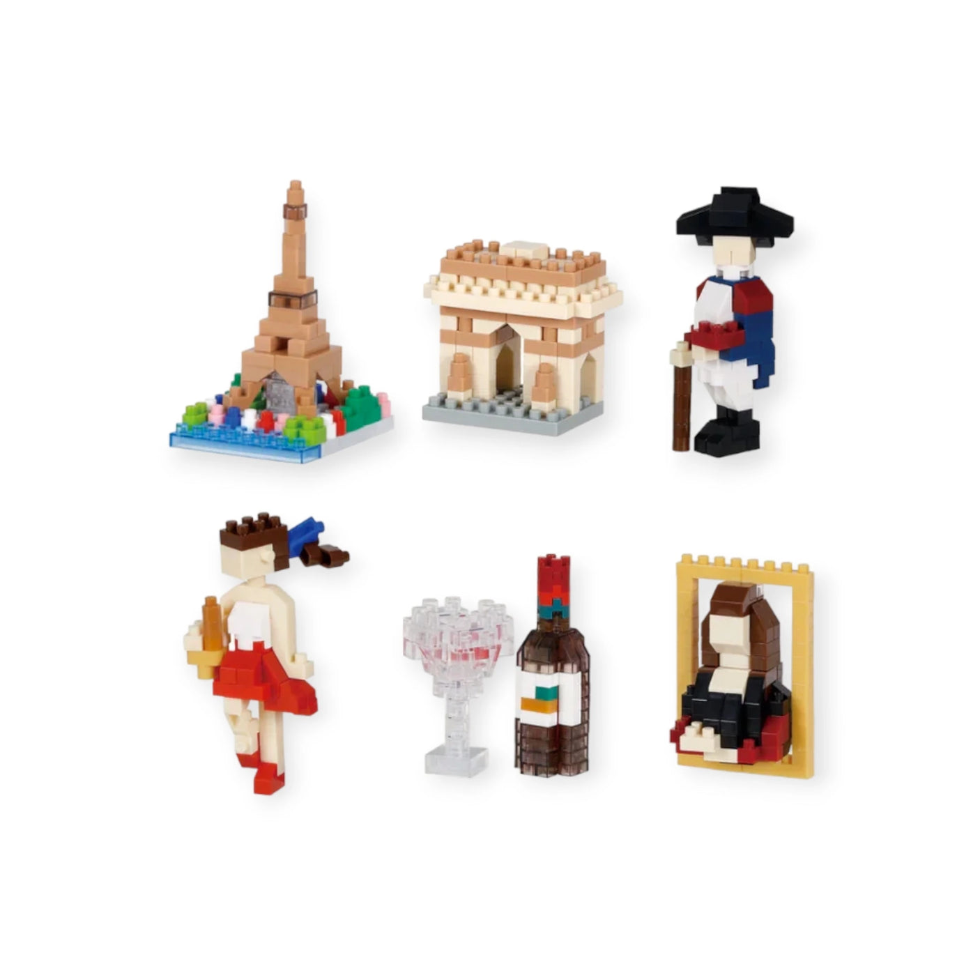 Nanoblock France - Complete Set