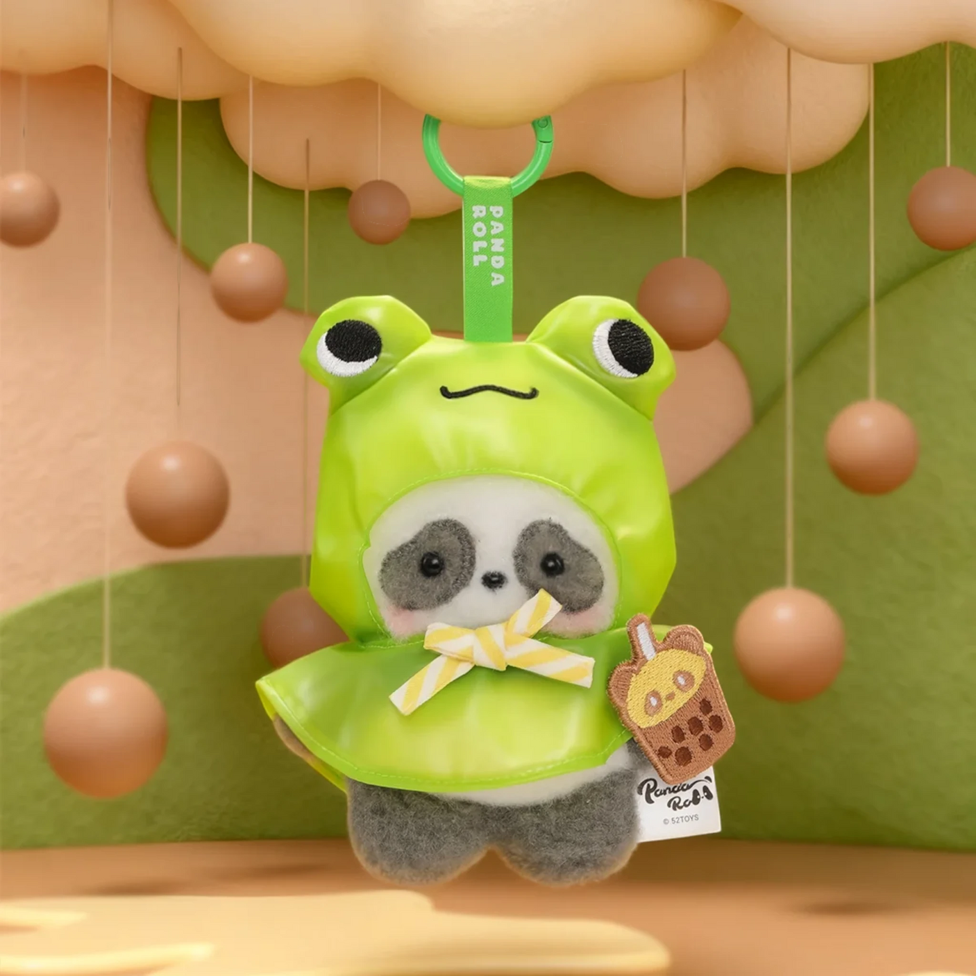 Panda Roll Happy Weekend - Plush Keychain Blind Box
