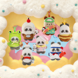 Panda Roll Happy Weekend - Plush Keychain Blind Box