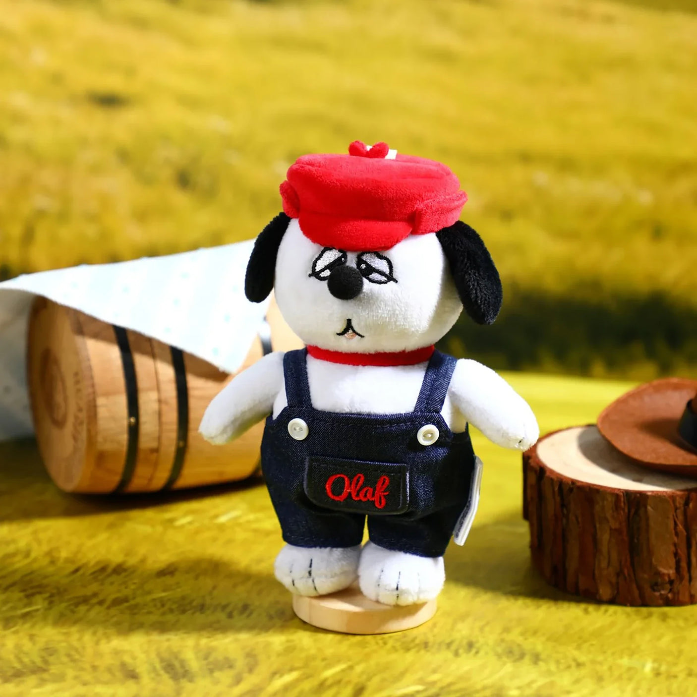 VIPO x Peanuts Denim Plush Keychain Blind Box