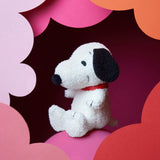 Snoopy Plush Sitting 20cm - Terry Cream