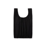 Pleated Baggu Bag - Black
