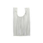 Pleated Baggu Bag - Chrome Metallic