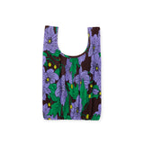 Pleated Baggu Bag - Maroon Poppy