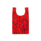 Pleated Baggu Bag - Red Snapdragon