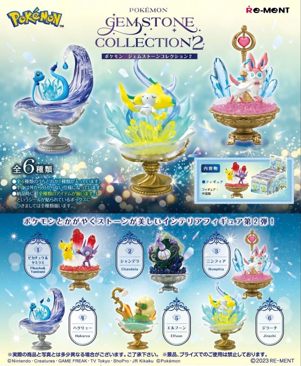 Re-Ment Pokemon Gemstone Collection 2