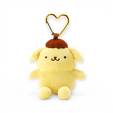 Pompompurin Heart Clasp Keychain