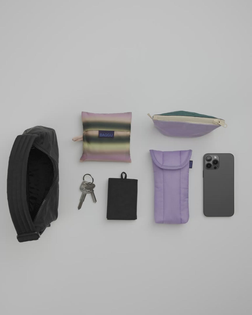 Baggu Mini Nylon Shoulder Bag - Coffee