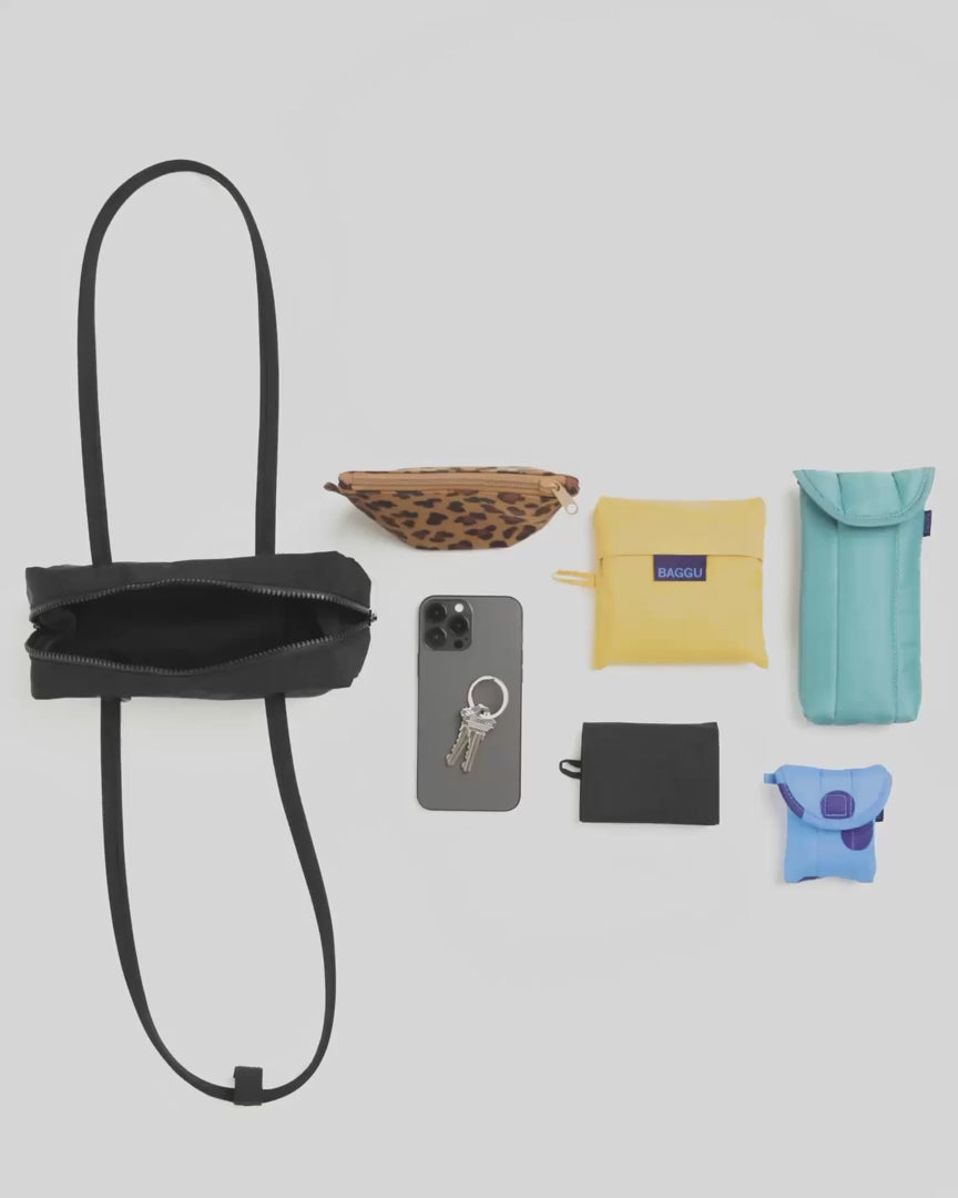 Baggu Small Bowler Bag - Black