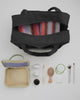 Baggu Small Cosmetic Case - Black & Cream Gingham