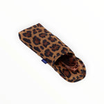 Baggu Puffy Glasses Sleeve - Leopard