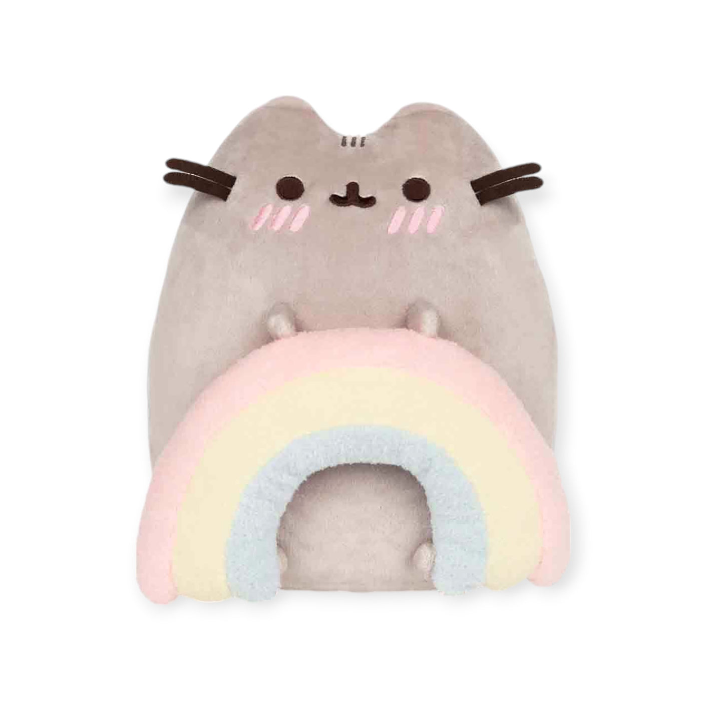 Pusheen Plush Holding Rainbow - 24cm