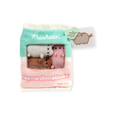 Introducing the Pusheen Meowshmallows Plush Gift Set by Pusheen, an ideal quirky gift idea. This charming set includes a bag filled with three removable cat-themed plush toys that are perfect for any feline fan.